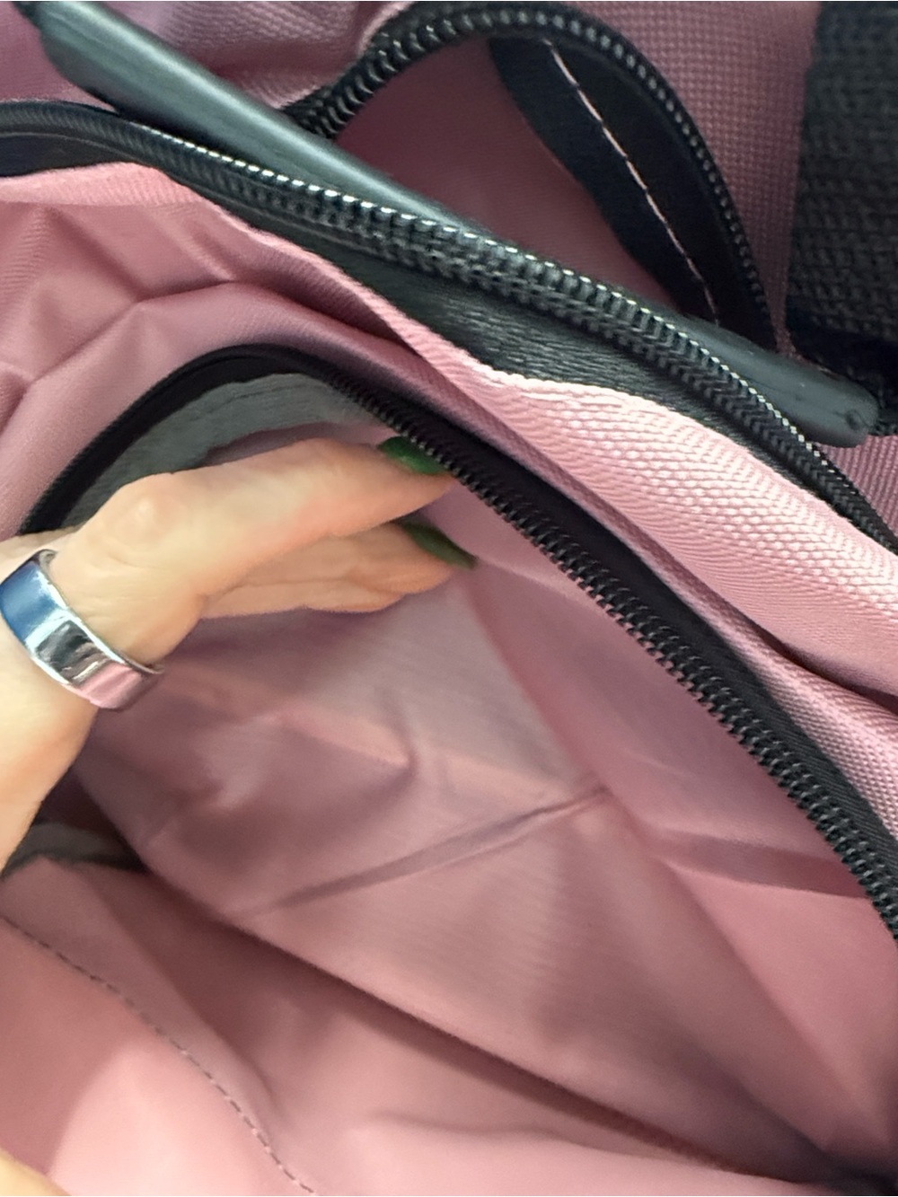 Summit Ridge Pink Backpack with Gray Accents - Picture 5 of 5